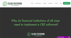 Desktop Screenshot of cloudecision.com